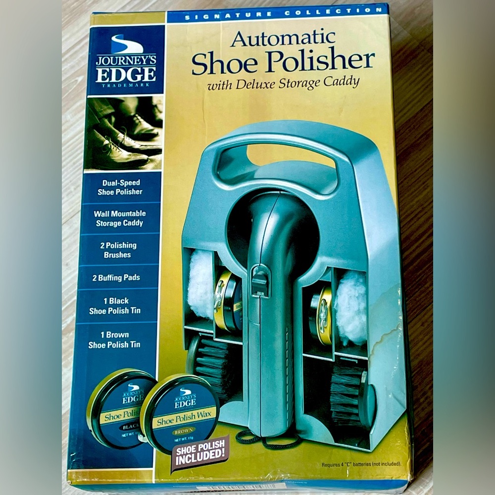 🌟FINAL PRICE🌟Shoe Polisher (Polish+Caddy INCLUDED)🙌🏽